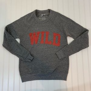 NWOT Among the Wild Heather Gray Sweatshirt